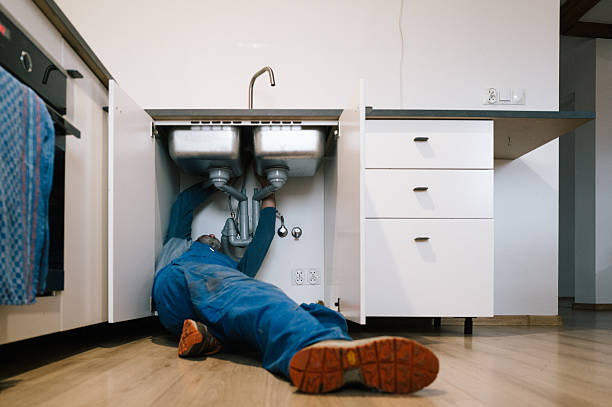 Professional Pipe Repair technician working in Kingston, IL